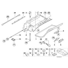 Genuine Glove Box Self-Tapping Screw ST4.2 x 19 07 14 9 156 627 buy in USA