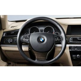 Genuine Steering Wheel Cover Trim High-Gloss Fine Wood 32 33 6 787 423 buy in USA