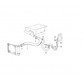 Genuine Cooling System Water Hose/Pipe 11 53 1 739 552 buy in USA