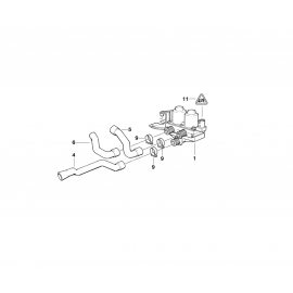 Genuine Cooling System Engine Inlet Hose+Water Valve buy in USA