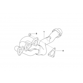 Genuine Exhaust Manifold Front 11 62 7 830 658 buy in USA