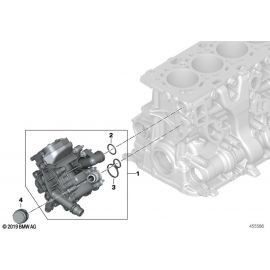 Genuine Thermostat Housing Gasket 11 53 8 658 574 buy in USA