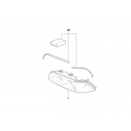 Genuine Headlight Head Lamp Repair Kit/Set 63 12 8 362 435 buy in USA