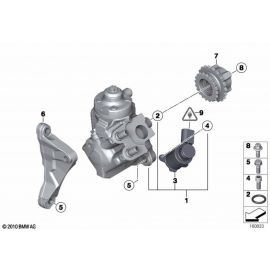 Genuine High Pressure Fuel Pump N47 Replacement Spare Part 13 51 7 824 477 buy in USA