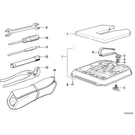 Genuine Holding Strap For Small Tool Box 71 11 1 179 443 buy in USA