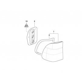 Genuine Rear Light/Lamp Bulb Socket/Holder 63 21 8 371 324 buy in USA