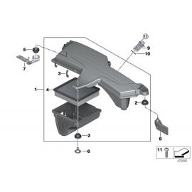 Genuine Intake Silencer Screw 4 x 16 07 12 9 907 551 buy in USA