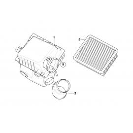 Genuine Mass Air Flow Sensor Rubber Boot/Tube 13 71 1 438 472 buy in USA