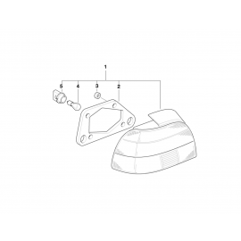 Genuine Rear Light/Lamp Bulb Socket/Holder Yellow/Silver 63 21 6 903 651 buy in USA