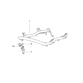 Genuine Fuel Injection Valve Injector 13 64 1 736 908 buy in USA