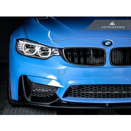 AutoTecknic Carbon Fiber Dual-Slats Front Grilles - F32/ F36 4-Series | F80 M3 | F82 M4 buy in USA