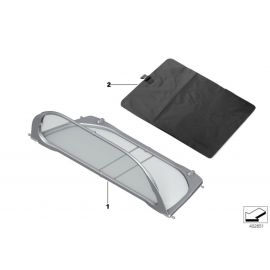 Genuine Wind Deflector Shield Guard 54 34 7 468 158 buy in USA