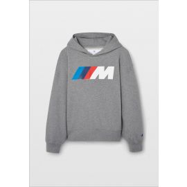 Genuine M Performance Logo Sweatshirt Hoodie Unisex Long Sleeved in Grey 80 14 2 864 165 buy in USA