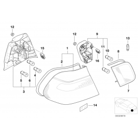 Genuine Rear Light Tail Lamp Socket Housing buy in USA