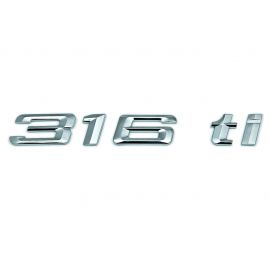 Genuine 316ti Self-Adhesive Sticker Badge Emblem 51 14 7 025 180 buy in USA