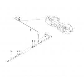 Genuine Fuel Tank Feed Line Front 16 12 1 183 612 buy in USA