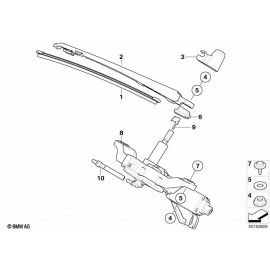 Genuine Rear Window Windscreen Water Spray Nozzle Jet Spare 67 63 7 194 798 buy in USA