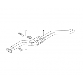 Genuine Exhaust Suspension Washer Clamp Upper 18 30 1 433 550 buy in USA