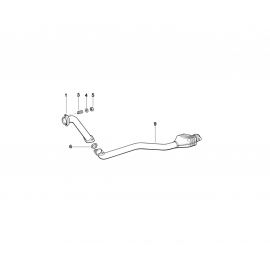 Genuine Exhaust System Compression Spring 18 11 2 242 656 buy in USA