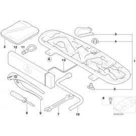 Genuine Towing Hinge 72 15 7 203 519 buy in USA