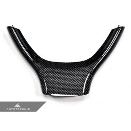 AutoTecknic Carbon Fiber Steering Wheel Trim - F10 M5 Pre-LCI & 5-Series MSport | F06/ F12/ F13 6-Series | F01/ F02 7-Series buy in USA