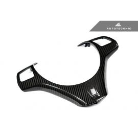 AutoTecknic Carbon Fiber Steering Wheel Trim - E90 3-Series Sedan | E92 3-Series Coupe | E82 1-Series buy in USA