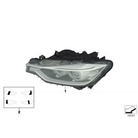 Genuine Standard Head Light Lamp Left N/S Passenger Side buy in USA