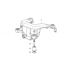 Genuine Rear Axle Carrier Rubber Mounting Bush Set/Kit 33 31 9 059 300 buy in USA