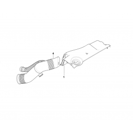 Genuine Mass Air Flow Sensor Rubber Boot/Tube Part 13 71 7 786 221 buy in USA