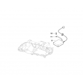 Genuine Xenon Heahlight/Headlamp Control Unit 63 12 8 386 708 buy in USA