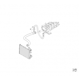 Genuine Cooling System Water Hose/Pipe 11 53 2 247 308 buy in USA