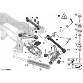 Genuine Rear ABS Wheel Speed Sensor DSC Pulse Generator buy in USA