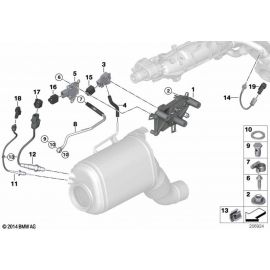 Genuine Exhaust Temperature Sensor 13 62 7 823 945 buy in USA