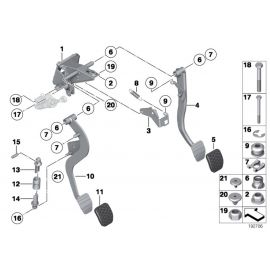 Genuine Pedal Rubber Pad 35 21 1 108 634 buy in USA