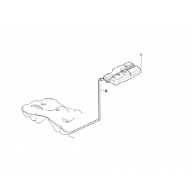 Genuine Fuel Tank Breather Line/Hose/Pipe 16 13 1 184 293 buy in USA