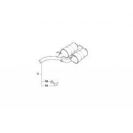 Genuine Rear Exhaust Silencer/Muffler 18 30 1 427 231 buy in USA