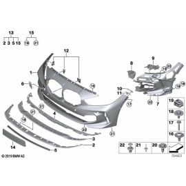 Genuine Front Lower Section Spoiler 51 11 9 850 695 buy in USA