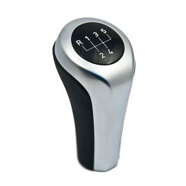 Genuine Leather Gear Stick Knob Chrome Trim 25 11 7 536 019 buy in USA