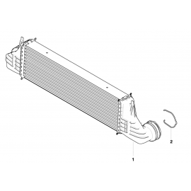 Genuine Intercooler Spring Clip 17 51 7 791 350 buy in USA