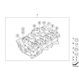 Genuine Cylinder Head Flange Nut M6 11 12 7 568 178 buy in USA