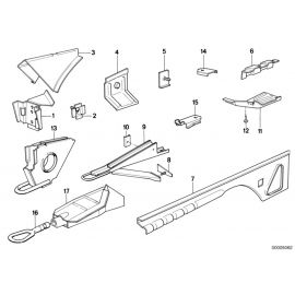 Genuine Towing Hinge 72 15 8 119 188 buy in USA