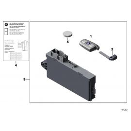 Genuine Radio Remote Control Battery CR2450 3V 61 31 9 217 643 buy in USA