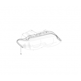 Genuine Headlight Head Lamp Gasket Right 63 12 6 940 248 buy in USA