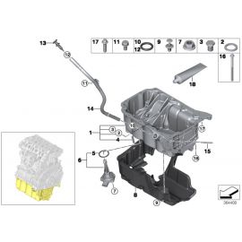 Genuine Engine Oil Pan Drain Screw Plug M12x16 11 13 7 535 106 buy in USA