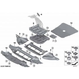 Genuine Right Driver Side OS Offside Deflector Lip Spare 51 71 8 054 282 buy in USA