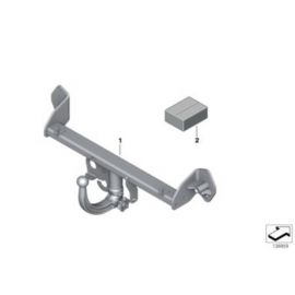 Genuine Trailer Tow Hitch Towbar with Detachable Ball Head 71 60 6 874 227 buy in USA