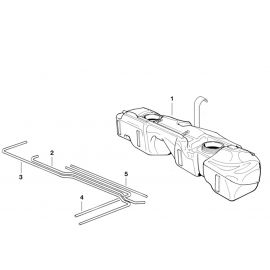 Genuine Fuel Tank Vent Hose/Pipe 16 11 1 183 692 buy in USA