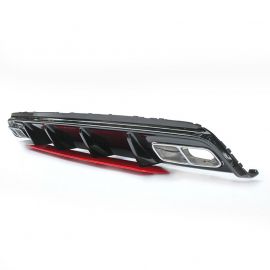 Exon Gloss Black Rear Diffuser Kit A45 AMG Style for Mercedes Benz A200 A250 Sport W176 (2013-2018) buy in USA