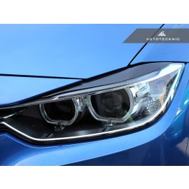 AutoTecknic Carbon Fiber Headlight Covers - F30 3 Series Sedan | F31 3 Series Wagon buy in USA