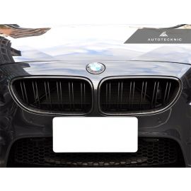 AutoTecknic Replacement Dual-Slats Carbon Fiber Front Grilles - F06 Gran Coupe / F12 Coupe / F13 Cabrio | 6 Series & M6 buy in USA